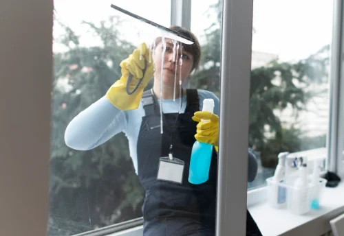 Nettoyage de vitres intérieures et extérieures à Perrigny